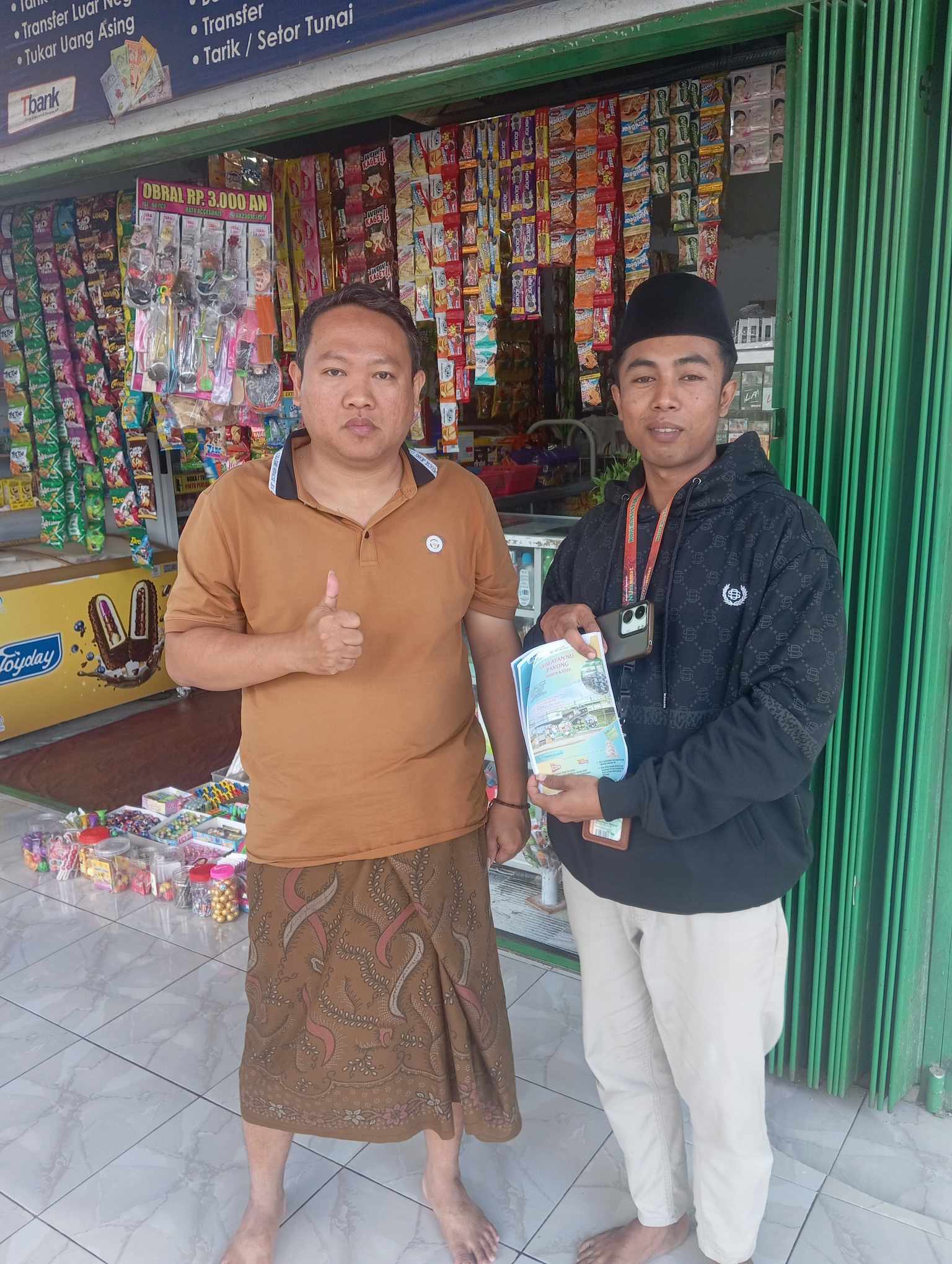 Grebek Toko Swalayan NU Pakong Pamekasan Berhasil Lampaui Target Kunjungan